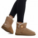 Женские угги UGG Mini Bailey Button II Sand