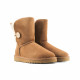 Детские Угги UGG Kids Bailey Button II Chestnut
