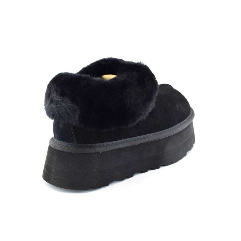 Женские Слипоны UGG Platform Slipper Black