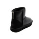 Мужские Угги UGG Mens Classic Mini Zip Metallic Black