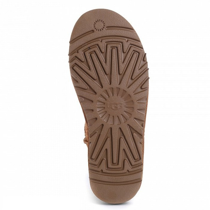 Женские угги UGG Bailey Button II Chestnut