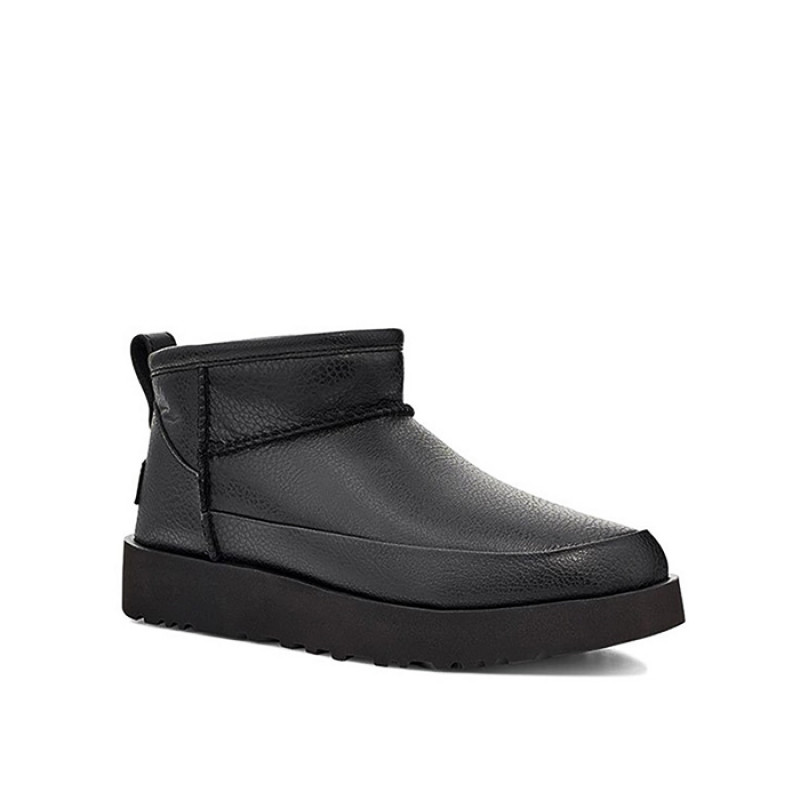 Женские Угги UGG Classic Sugar Ultra Mini Black