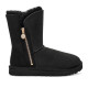 Женские Угги UGG Bailey Zip Short Black
