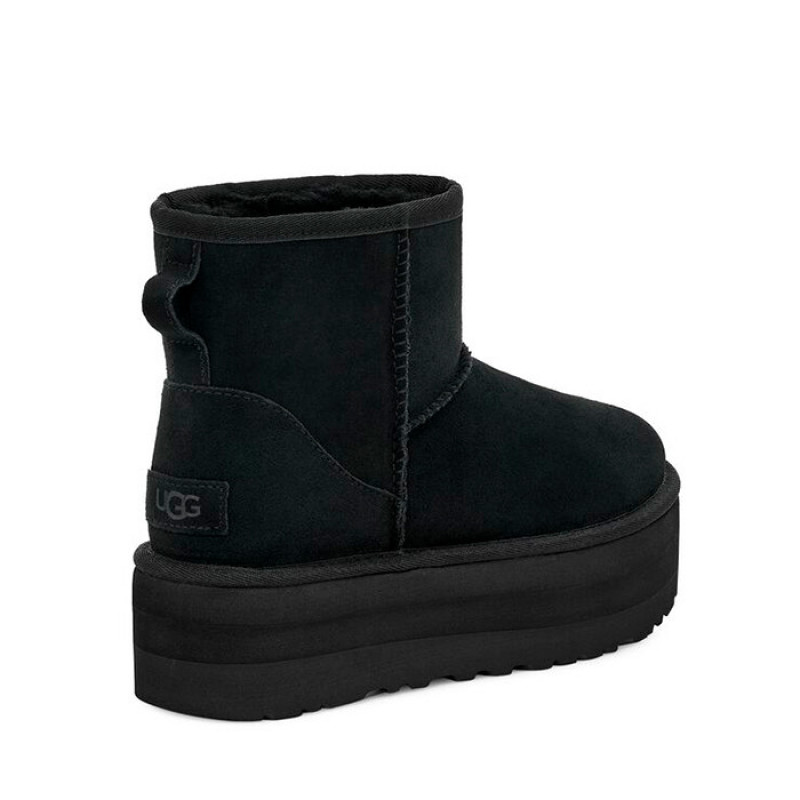 Женские Угги UGG Classic Mini Platform Black