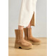 Женские ботинки UGG Classic Twin Seam New Heights Chestnut