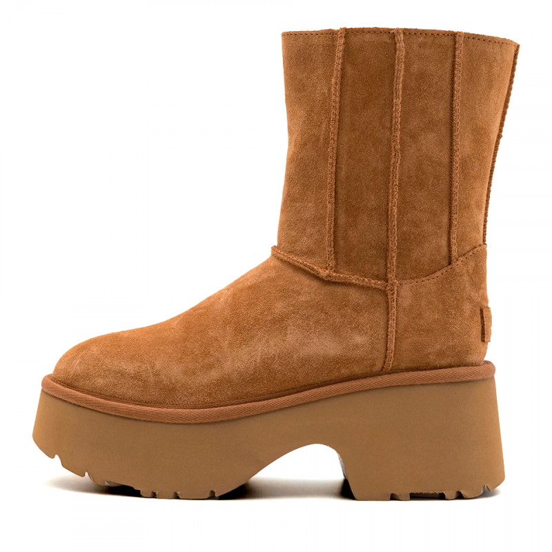 Женские ботинки UGG Classic Twin Seam New Heights Chestnut