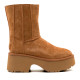 Женские ботинки UGG Classic Twin Seam New Heights Chestnut
