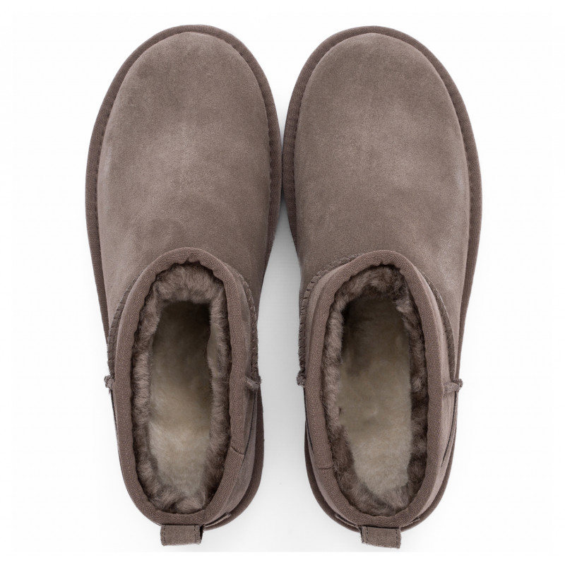 Женские Угги UGG Classic Ultra Mini Platform Smoke