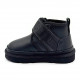 Детские Ботинки UGG Kids Neumel Snapback Leather Black