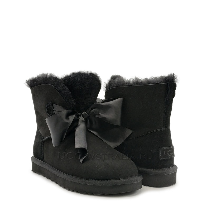 Ugg women's w gita shop bow mini fashion boot