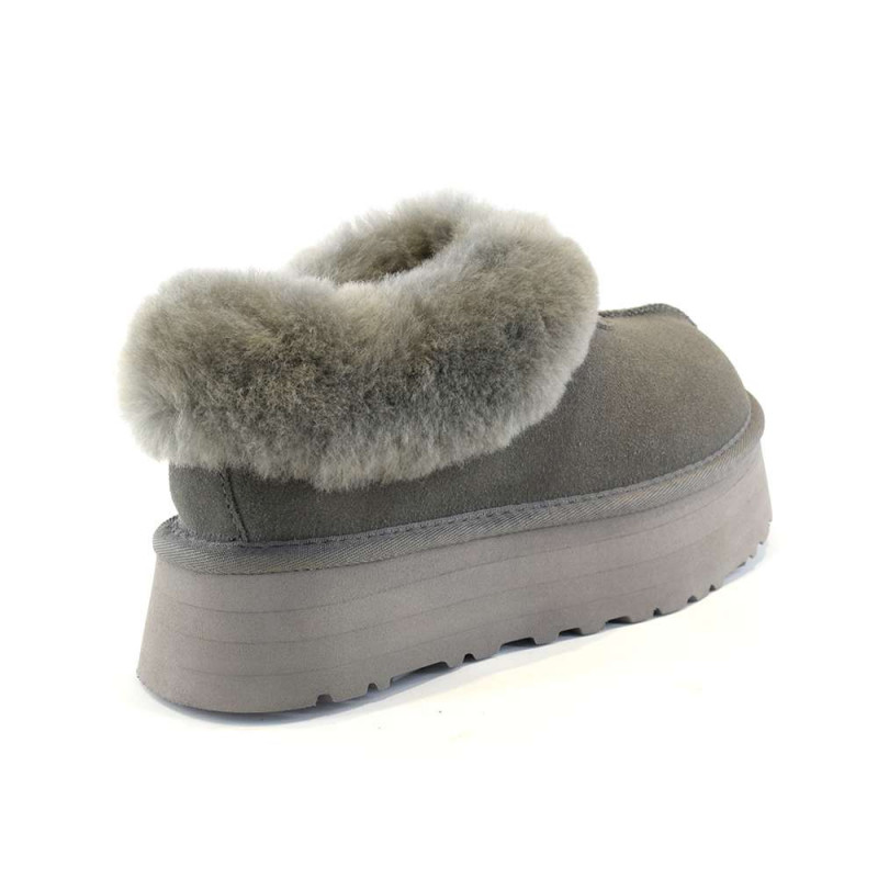 Женские Слипоны UGG Platform Slipper Grey