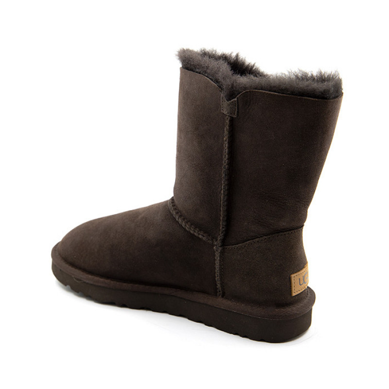 Женские Угги UGG Bailey Button II Chocolate