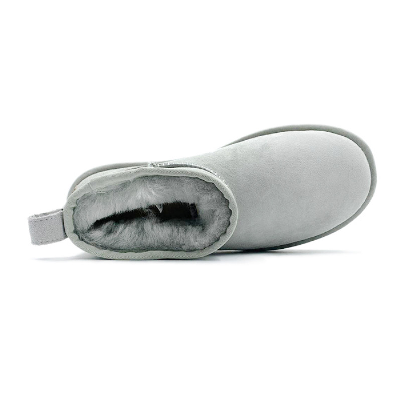 Женские Угги UGG Classic Ultra Mini Grey Violet