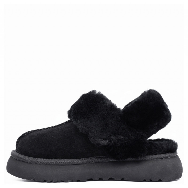 Женские Тапочки UGG Slippers Disquette Black