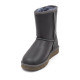 Женские Угги UGG Classic Short Metallic Grey
