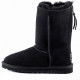 Женские Угги UGG Classic Short Zip Black
