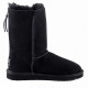 Женские Угги UGG Classic Short Zip Black