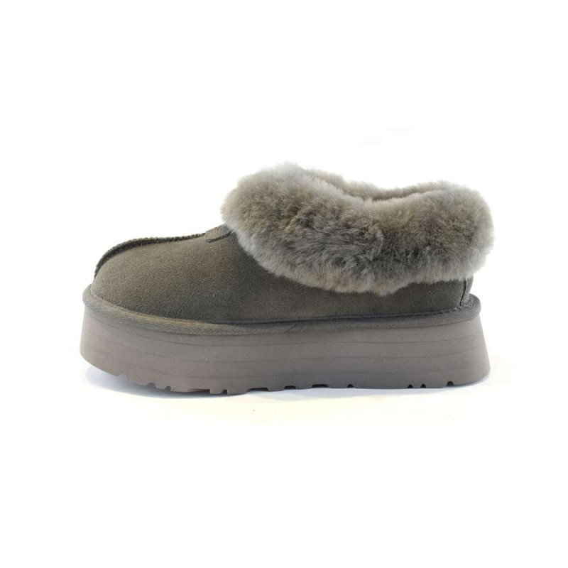 Женские Слипоны UGG Platform Slipper Grey