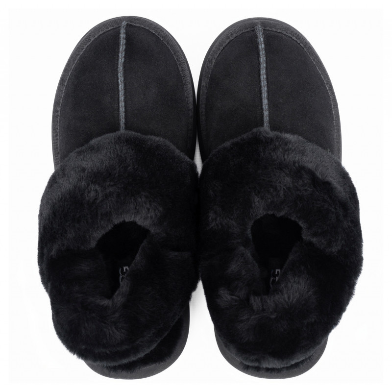 Женские Тапочки UGG Slippers Disquette Black