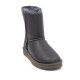 Женские Угги UGG Classic Short Metallic Grey
