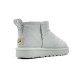 Женские Угги UGG Classic Ultra Mini Grey Violet