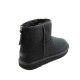 Мужские Угги UGG Mens Classic Mini Zip II Black