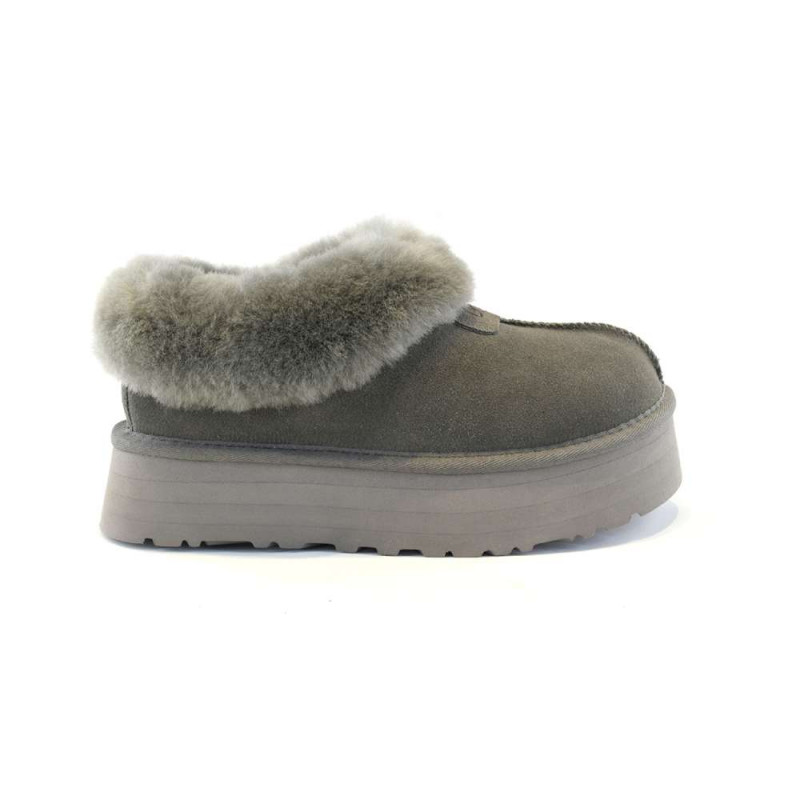 Женские Слипоны UGG Platform Slipper Grey