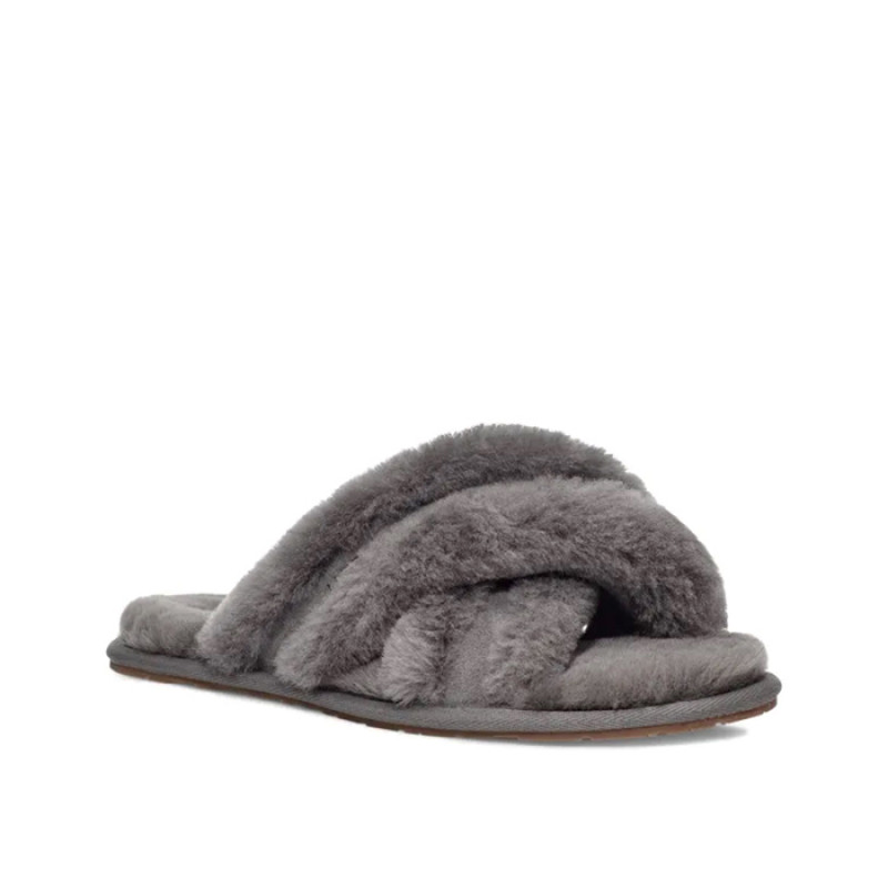 Женские тапочки UGG Scuffita Slippers Black