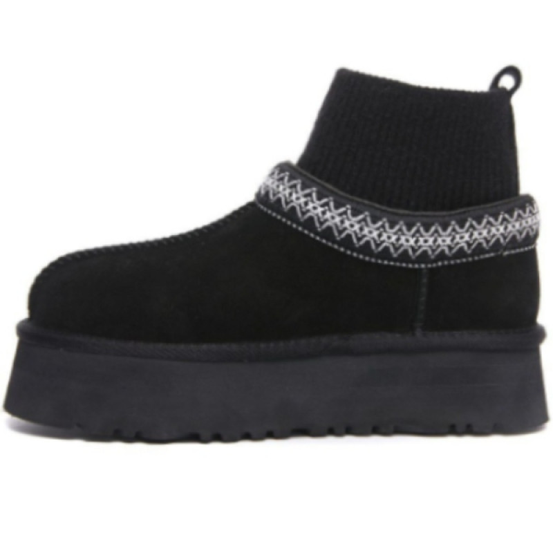 Женские Слипоны UGG Tazz Knit Black