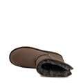 Мужские полусапожки UGG Mens Classic Mini Zip Rock Leather Chocolate