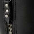 Женские полусапожки UGG Short One Zip Leather Black